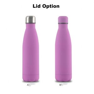 <b>Hot</b> Sales 350/500/750/1000ml Sports Portable Double Wall Vacuum <b>Flask</b> Rubberized Stainless Steel Cola Shape Water Bottle - Product Image 5