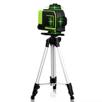 Niveau laser à faisceau vert haute précision, batterie rechargeable, électronique industriel, auto-nivelant