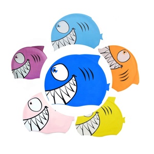 Casquette de bain en silicone pour bébés, à personnaliser avec votre propre logo, imprimé mignon 40 grammes - Product Image 6