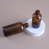 Flacon en verre pharmaceutique hermétique pour sirops et médicaments liquides buccaux