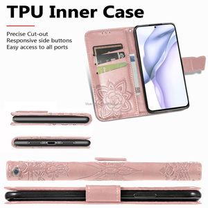 Titulaire de la carte fournisseur esthétique nouvelle mode couverture de téléphone de luxe pour <span class=keywords><strong>Samsung</strong></span> A13 portefeuille carte étuis de téléphone portable - Product Image 4