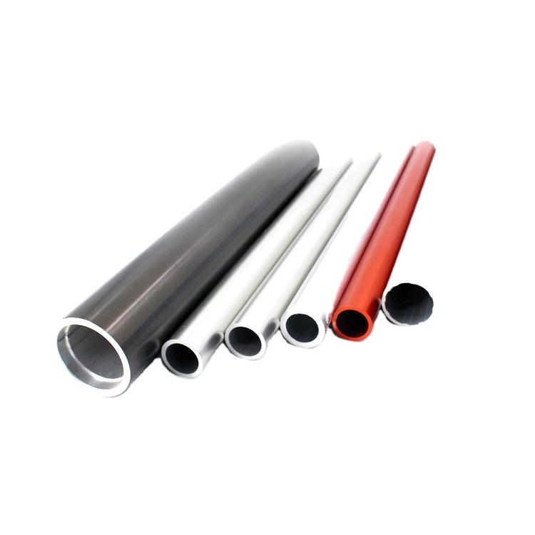 16mm-200mm pipe aluminum round tube with anodizing treatment oval tube profile