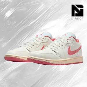 Zapatillas Air Jordan 1 Low 'Pink Salt' para Mujer, de Lujo, para Uso Diario, Estilo Deportivo - Product Image 2