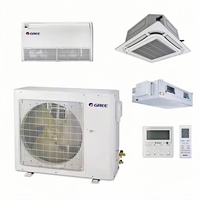 Climatiseur Gree à faible bruit, unité intérieure de type cassette au sol/plafond, R410A, moteur électrique DC, pour usage commercial léger