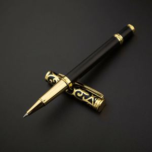 Wholesale Luxury Office Writing Custom Logo Plastic Metal Personalised Ballpoint <b>Pens</b> 0.5 mm Black Ink Non-Erasable Gift Set <b>Box</b> - Product Image 4
