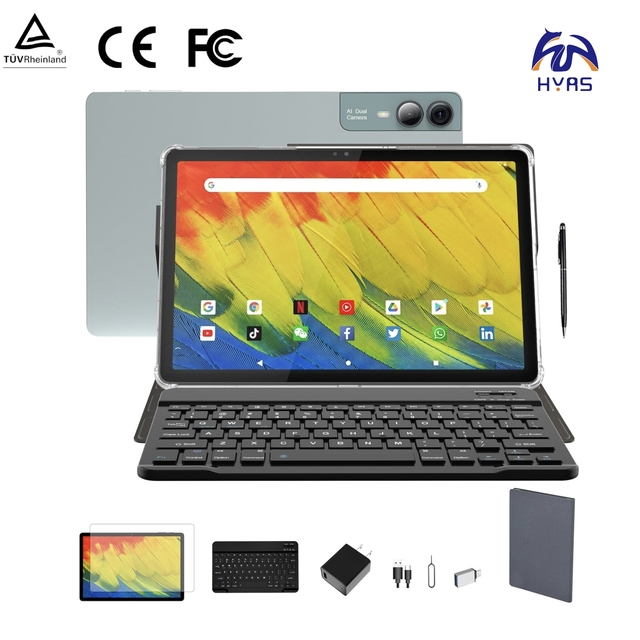 Best-selling Item 11-Inch Octa Core Android 14 Tablet Incell T616 FHD Screen Dual SIM 10000mAh Battery Gaming Business