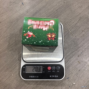 Jouet à presser en maltose à rebond lent, motif arbre de Noël, poudre scintillante, vente en gros, jouet pour les doigts, produit phare - Product Image 1
