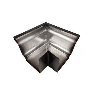 Màu Nhôm Máng Xối Hệ Thống Thoát Nước 90 Độ Hoàn Thành Yang Góc 5/6/7K Máng Xối Mái Thoát Nước Mưa Mương - Product Image 5