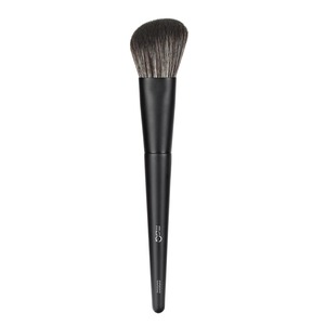 Brocha de Maquillaje Vegana para Rubor, Pelo Sintético, Mango de Madera, Virola de Aluminio, Herramienta de Belleza - Product Image 5