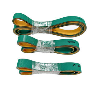 Rollo de <span class=keywords><strong>PVC</strong></span> verde de 0,5mm, 1,0mm, 100m, longitud personalizada, correa plana, empalme sin fin para cinta transportadora - Product Image 4
