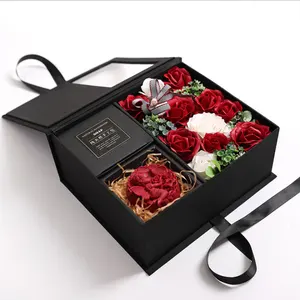 संरक्षित अनन्त में साबुन गुलाब फूल उपहार बॉक्स सबसे अच्छा वैलेंटाइन्स दिवस उपहार प्रेमिका के लिए