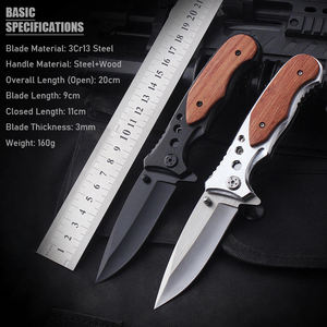 سكين جيب قابلة للطي للصيد من Nouveau Produit احترافية من الفولاذ المقاوم للصدأ مع مقبض تمويه - Product Image 6