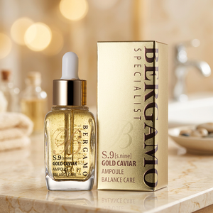 Bergamo specials.nine Gold & Caviar ample เซรั่มใบหน้าปราศจากความโหดร้ายของเกาหลีพร้อมคุณสมบัติต่อต้านริ้วรอย - Product Image 3