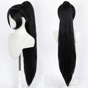 ND Sage Cosplay Inspiré par le jeu pour Comic <span class=keywords><strong>Con</strong></span> Party Cheveux synthétiques Fibre haute température Casquette ajustable Couleur dentelle transparente - Product Image 1