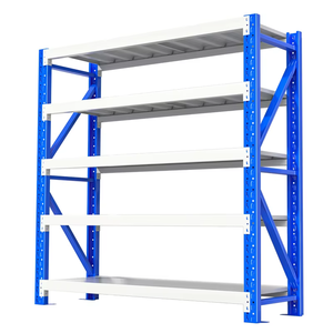 重型仓库货架 冷轧钢货架 可拆卸储物架 仓库货架 货架工厂 - Product Image 4
