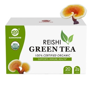 Bolsa de té Venta al por mayor de té orgánico de China Ganoderma Linzhi té verde - Product Image 4
