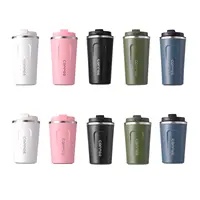 Eco-Friendly Double Walled Stainless Steel Travel Coffee Mug