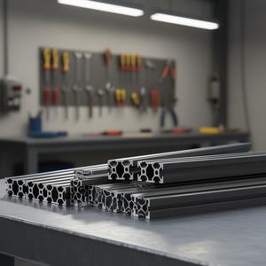 Rail linéaire en aluminium anodisé 2040, 78,7 pouces (2000 mm), modèle D0100XUY1GV, guides linéaires - Product Image 2