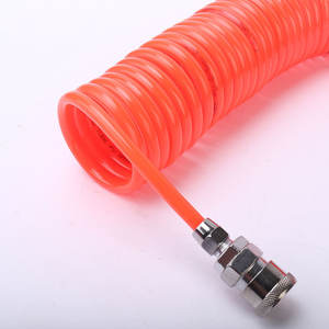 Manguera de Resorte de PU para Compresores de Aire, Conducto Espiral Telescópico de 8/10/12 mm con Conector - Product Image 2