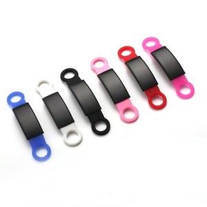 Accesorios para Mascotas al por Mayor, <span class=keywords><strong>Collar</strong></span> de Silicona para Perro y Gato con Placa de Identificación, Personalizado para Verano, Marca Personalizada, Múltiples Especificaciones - Product Image 1