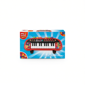 My Music World Electronic Piano 24 Keys With Stand And Microphone For Kids Learning - Product Image 1