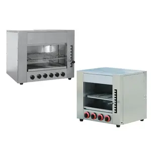 COSBAO Commercial Western Kitchen Appliance Equipment Stainless Steel Salamander Grill Gas Salamanders