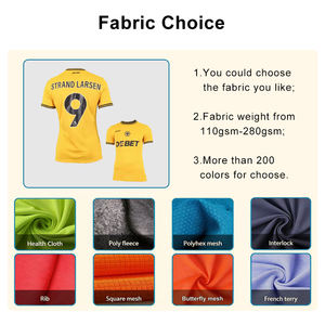 Maillots de football en gros – Édition Joueur/Fan – Chemises pour hommes – Haute qualité 100 % coton – Séchage rapide – Coupe classique – J'aime regarder la Colombie - Product Image 5