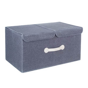Wholesale Rectangle-Shaped Large-Capacity Foldable <strong>Storage</strong> <strong>Box</strong> Organizer Wear-Resistant Durable with Handle - Product Image 1