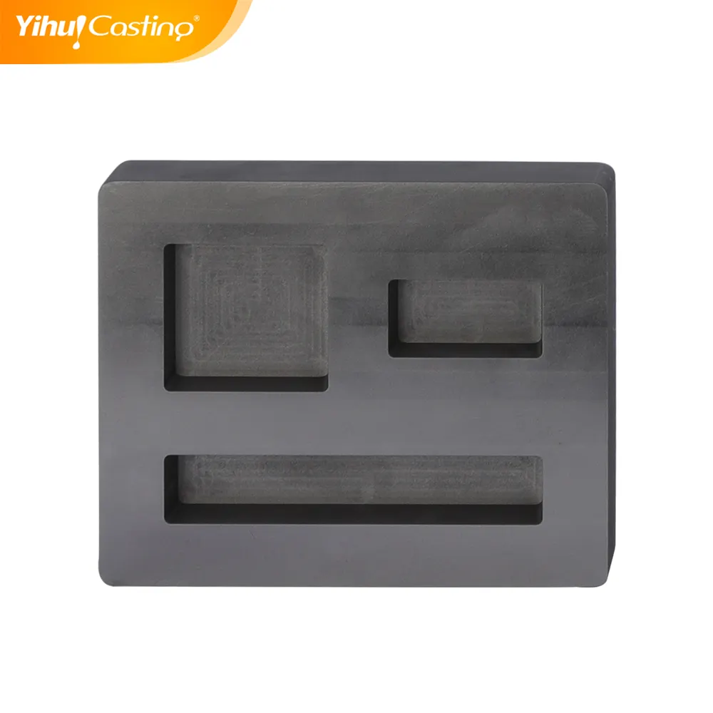 Graphite groove metal mold high-strength high-density and high-purity gold bar ingots