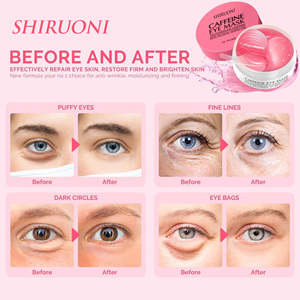 Venta al por mayor 30 pares debajo de la máscara parches para los ojos Gel hidratante iluminador rosa para las arrugas de los ojos bolsas - Product Image 2