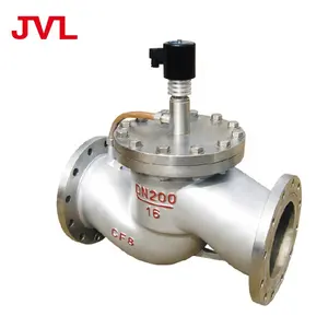 Solenoid Valve Threaded Flange Steam Thermal Oil High Temperature Solenoid Valve