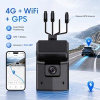 Cámara para Coche con 4 Lentes, Grabador de Video HD 1080P, Caja Negra, IA, ADAS, DMS, Reconocimiento Facial, 1 Año de Garantía
