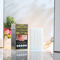Savon blanchissant pour les mains et les genoux, éliminateur de taches brunes, à l'acide kojique, action en 5 jours, traitement original pour les imperfections.