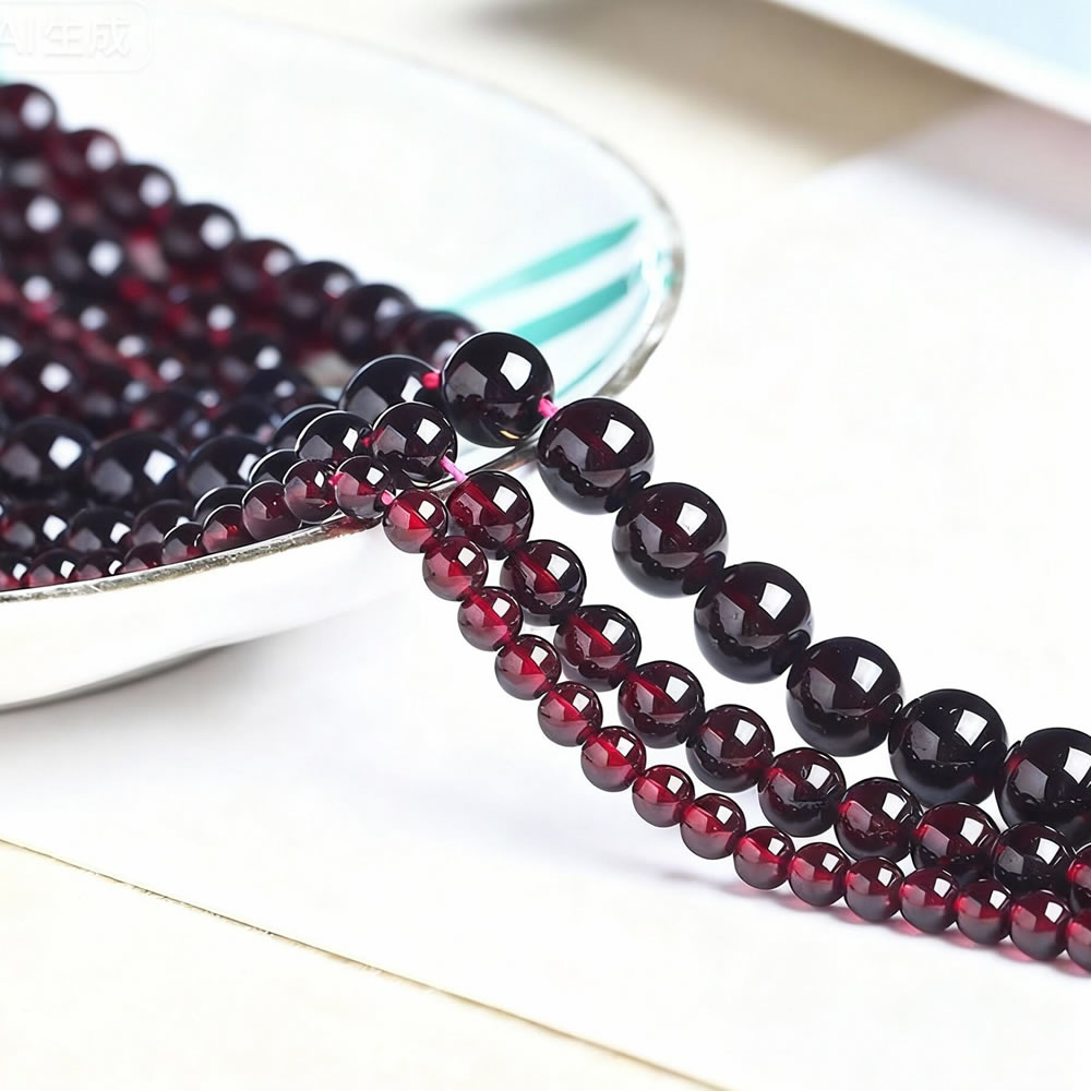 Wholesale High Quality Natural Gemstone Crystal Malachite Moonstone Garnet Beads for Jewelry Making DIY Bracelet Necklace