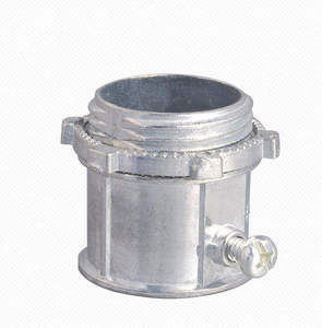 Connettore Elettrico <span class=keywords><strong>EMT</strong></span> da <span class=keywords><strong>1</strong></span>/2" SSCN, Raccordi a Dado per Condotti - Product Image 2