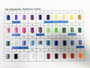 Faixa elástica ortodôntica da ligatura - Product Image 6