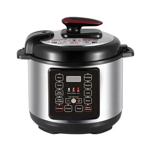 Factory Wholesale High Quality Household Pressure Cooker With Aluminium Inner Pot 6l New Electric Pressure Cooker