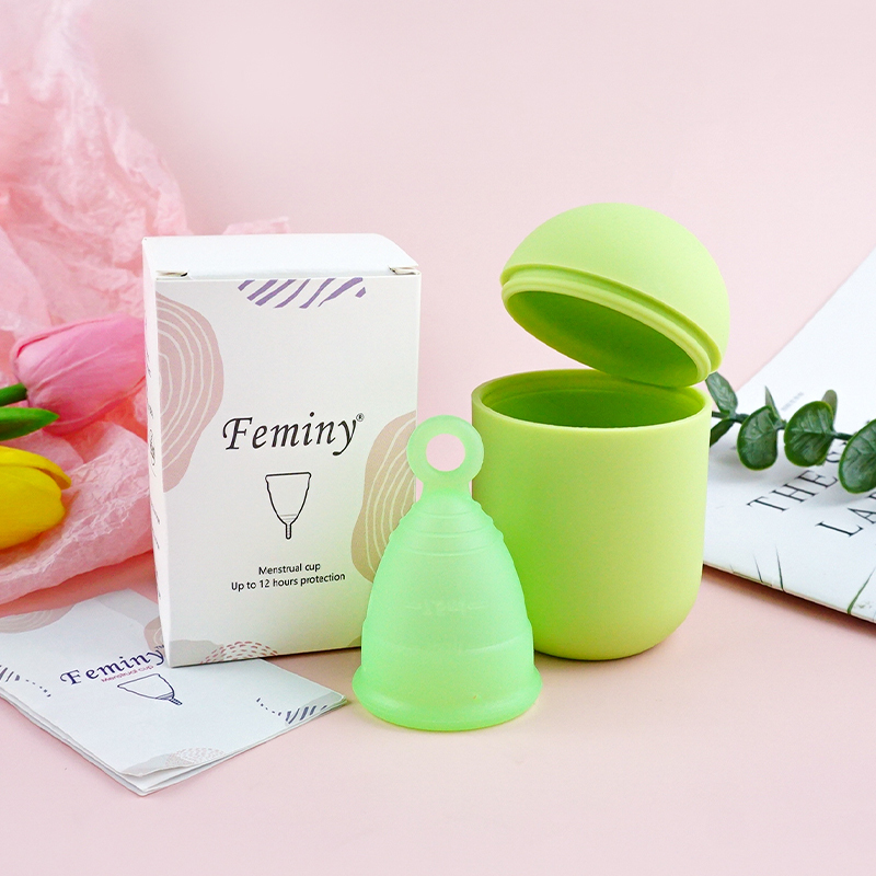 Green cup with sterilizer set