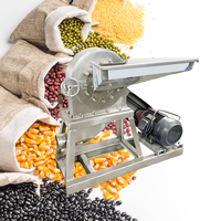 Machine à broyer les aliments à haute vitesse pour la pâte de sauce chili, en acier inoxydable 304, moulin à poudre de feuilles sèches et de dattes, prix en Italie