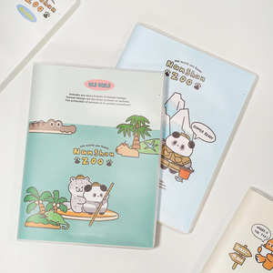 学生クリエイティブ漫画かわいいカワイイデザイン並んで縫製バインディングノート - Product Image 3