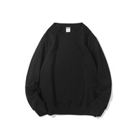 Sweat-shirt ras-du-cou simple pour hommes, manches longues, Logo personnalisé, surdimensionné, sweat-shirt brodé pour hommes