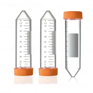 Laboratory Chemical Supplies Blood Collection Tube Transparent Sterile Centrifuge Tube 50ml