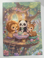 Puzzles en papier certifiés FSC EN71, impression offset CMYK, vente chaude, OEM&ODM, 100, 200, 300, 500 pièces