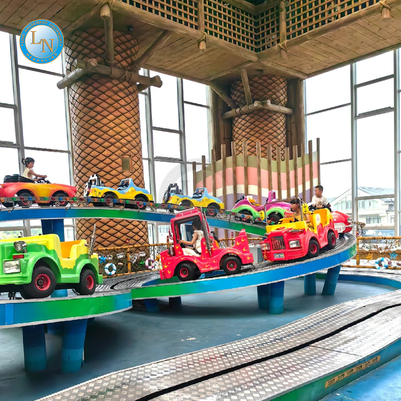 Cheap Price Rail Train Shopping Mall Center Kids Track Train for Sale