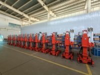 Plateforme élévatrice verticale à mât pour climatisation, équipement de levage personnel aérien en alliage d'aluminium, certifiée CE ISO