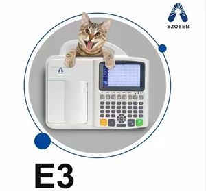 Medische EHBO-Kit Levert Apparatuur Draagbare <span class=keywords><strong>Holter</strong></span> 3 Kanaals Veterinair <span class=keywords><strong>Ecg</strong></span>-Apparaat Machine Met 12 Leads-Kabel - Product Image 4