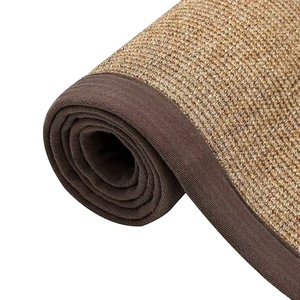 100% Natürlicher Sisal-Webteppich Rutschfester Umweltfreundlicher Jute-Teppich für Schlafzimmer Wohnzimmer Esszimmer Treppen Einkaufszentrum Katzen-Kratzmatte - Product Image 1