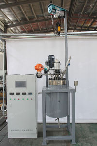 Réacteur chimique de laboratoire en acier inoxydable bibo 29L avec levage haute performance et contrôleur PLC - Product Image 3