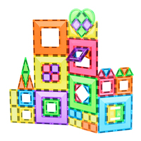 Magplayer 3.75 7.5 15cm Portal Pack, Bloques Magnéticos Encajables para Niños, Juguetes de Construcción Coloridos, Regalo Portal