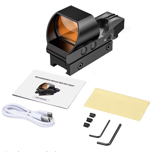 2025 Bán Chạy nhất có thể sạc lại Holographic Sight 1X mở rộng chiến thuật Holographic <span class=keywords><strong>Red</strong></span> <span class=keywords><strong>Dot</strong></span> cho ngoài trời spotters phạm vi - Product Image 2